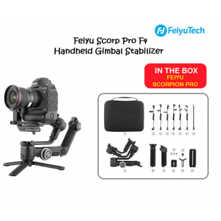 Feiyu Scorp Pro F4 Handheld Gimbal Stabilizer - Feiyu Scorp Pro